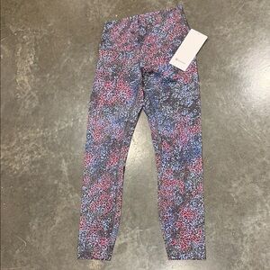 Lululemon Athletica Multicolor Leopard Print Leggings